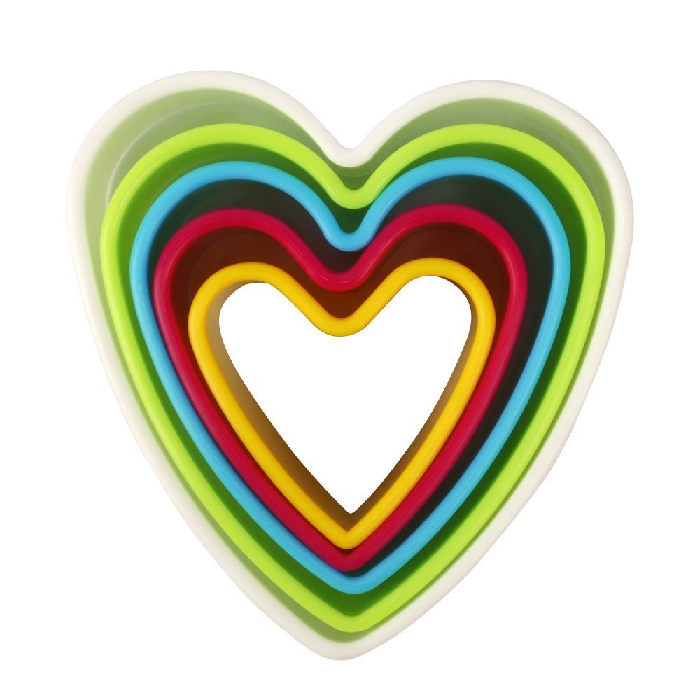 RKPM Cookie Cutter (Heart Shape) Set of 5