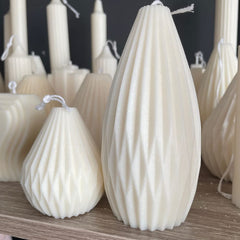 RKPM HOMES Bottle Shape Candle Mold I 3D Fondant Irregular Cylinder Pillar Silicone Epoxy Mould I for DIY Handmade Ornament Chocolate, Cake Décor, Aromatherapy, Soap, Resin Art Craft Making