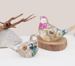 RKPM HOMES Cute Bird Resin Mold I 3D Sparrow Shape Concrete Silicone Epoxy Casting Mould I Unique Molds for DIY Plaster Art Crafts Pendant Keychain Charm Bookmark Making Home Office Wall Desktop Décor (Large)