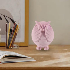 RKPM HOMES Birds Candle Mold I 3D Cute Owl Shape Silicone Epoxy Casting Mould I for DIY Handmade Ornament, Cake Décor, Aromatherapy, Soap, Resin Art Craft Making, Home Office Decoration (Don’t Watch)
