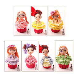 RKPM HOMES 6 Pcs Nozzles Set with Icing Piping Bag and Coupler | Stainless Steel Frosting Icing Piping Nozzles | for Decorating Cupcake Pastries Desserts Tarts Pie | Baking Supplies Tools - Pack of 8