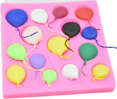 RKPM HOMES Small Air Balloon Shape Chocolate Mold I 3D Fondant Food Grade Safety Silicone Epoxy Candy Mould I for DIY Handmade Cake Décor Cupcake Topper Polymer Clay Gummy Pastry Resin Candle Making