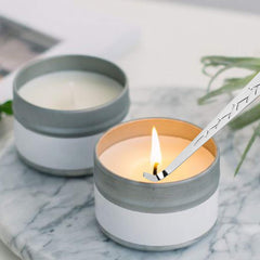 RKPM HOMES Stainless Steel Candle Wick Dipper I Wick Straight Hook I for Putting Out Extinguish Candle Wicks Flame Safely I Candle Accessories – Black