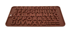 RKPM HOMES Silicone Chocolate Mold Candy Mold Jelly Ice Cube Tray Muffin Sugar Craft Fondant Mold Mould Cake Decorating Tools (ABCD Chocolate Mold)