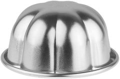 RKPM HOMES 5Pcs Flower Shape Egg Tart Molds Nonstick Aluminum Alloy Pudding Pan Cupcake Muffin Cups DIY Cake Tartlets Baking Tool Silver SS
