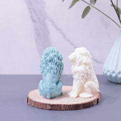 RKPM HOMES Lion Candle Mold I 3D Fondant Animal Silicone Epoxy Casting Mould I for DIY Handmade Ornament, Cake Décor, Aromatherapy, Soap, Resin Art Craft Making Home Wedding Party Decoration