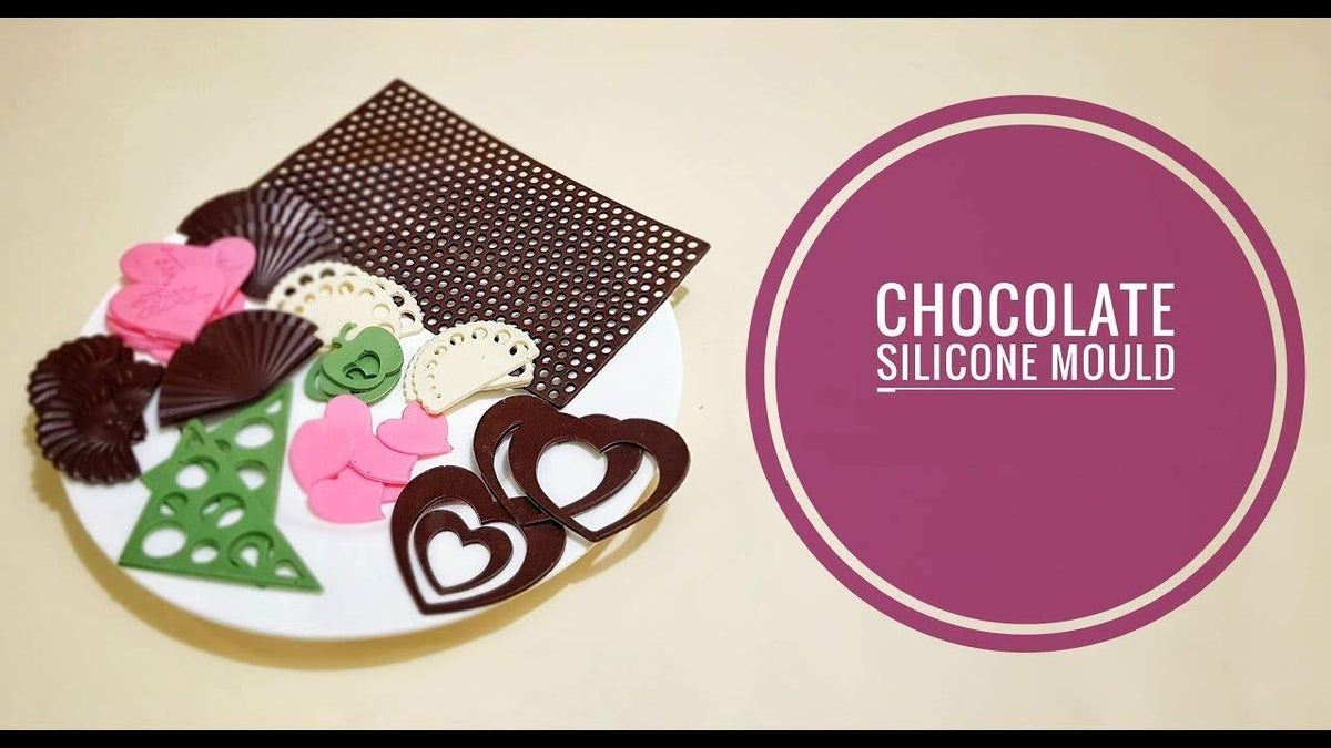 RKPM HOMES Mini Silicone Chocolate Insert Mould Cake Decoration Mould Decor Mould (10 Wing Insert)