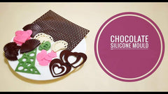 RKPM HOMES Mini Silicone Chocolate Insert Mould Cake Decoration Mould Decor Mould (10 Wing Insert)