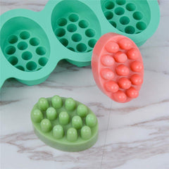 RKPM HOMES Massage Bar Soap Molds - SJ Silicone Molds for Soaps Making, Handmade Soap Molds, Massage Mold