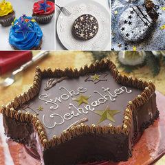 RKPM HOMES Star Shape Chocolate Mould | 3D DIY Fondant Silicone Mold | Baking Tools for Cake Chocolate Candy Ice Jelly Soap | Baking Moulds | for Cake Cupcake Topper Decoration (1 Cavity)