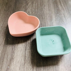RKPM HOMES Coaster Mould I Silicone Epoxy Resin Casting Tray I Bowl Mold for DIY Homemade Ornament Art Crafts Jewelry Storage Box Ring Trinket Container Candle Holder Home Decoration (Heart)