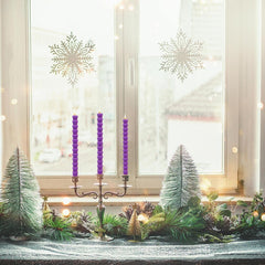 RKPM HOMES Bamboo Rod Texture Screw Candle Mold I 3D Transparent Long Column Shape Pillar Acrylic Candlestick Wax & Beeswax Mould I for DIY Handmade Ornament Cake Décor Aromatherapy Home Decoration