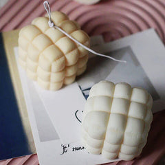 RKPM HOMES Square Bubble Candle Molds | Sofa Shape Fondant Silicone Wax Mould | Succulent Molds | Handmade Candles Making | Mould for Mousse Dessert Soap Cake DIY Decorating Art Cakes Crafts