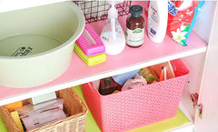 RKPM Non Slip Liner Skid Resistant Mat(Anti Slip Grip) Useful and Multipurpose (30 x 150 cm, Pink 2 Pcs)