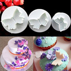 RKPM Set of 33pcs Sugarcraft Cake Decorating Fondant Icing Cutter Plunger