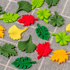 RKPM HOMES Flower Leaves Chocolate Mold I 3D Fondant Rose and Leaf Shape Silicone Epoxy Cupcake Mold I for DIY Handmade Cake Décor Candy Cookies Polymer Clay Muffin Soap Resin Art Crafts (7Cavity)