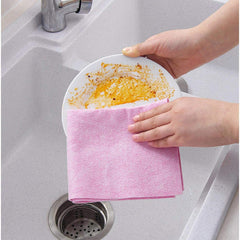 RKPM HOMES Coconut Shell Rag | Felt Cleaning Cloths | Multipurpose Household Wipes | Cloth for Kitchen, Vehicle, Laptop, TV, Mirror, Bathroom, Furniture Cleaning | Washable & Reusable (30 CM - 3 MTR)