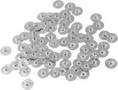RKPM HOMES Metal Sustainer Tabs I Candle Wick Tabs I Candle Making Supplies I for Homemade DIY Candle Making Decorating Art Craft I Candle Accessory I 12.5 mm – Pack of 100