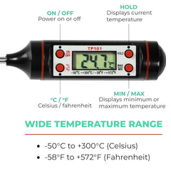 VVIVID Candle Making Thermometer, Measure Temperature of Wax