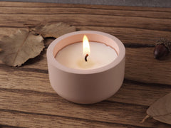 RKPM HOMES Candles Holders Resin Mold I Concrete Silicone Epoxy Casting Mould with Lid I for DIY Handmade Necklace Art Crafts Jewelry Storage Box Ring Trinket Container Home Decorations (Round)