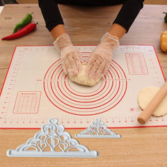 RKPM HOMES 2pc Crown Plunger Cutter Fondant Supplies Cutting Set for Cupcake Decorating (Crown)