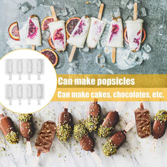 RKPM HOMES Lollipop Silicone Candy Mold Silicon Chocolate Lollipop Moulds (Small Diomnd Shap)