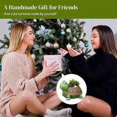 RKPM HOMES Planter Mold I 3D Tortoise Casting Plant Silicone Epoxy Candlestick Mould I Turtle Succulent Concrete Candles Resin Molds I for DIY Jewelry Trinket Storage, Makeup Container, Pen Holder