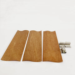 Wood Wicks for Candle Making Height Smokeless Wooden Candle Wicks+Metal Bases
